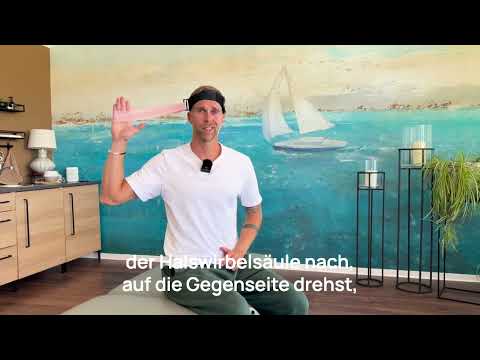 Rotation und Seitneigung mit dem Nacken.trainer